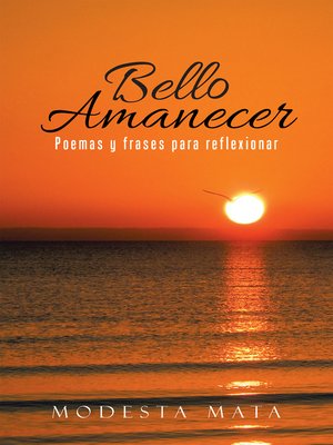 cover image of Bello Amanecer